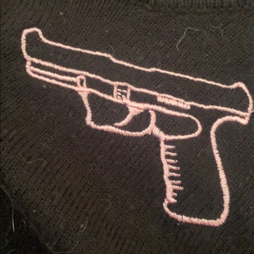 Orphan Black gun cardigan.